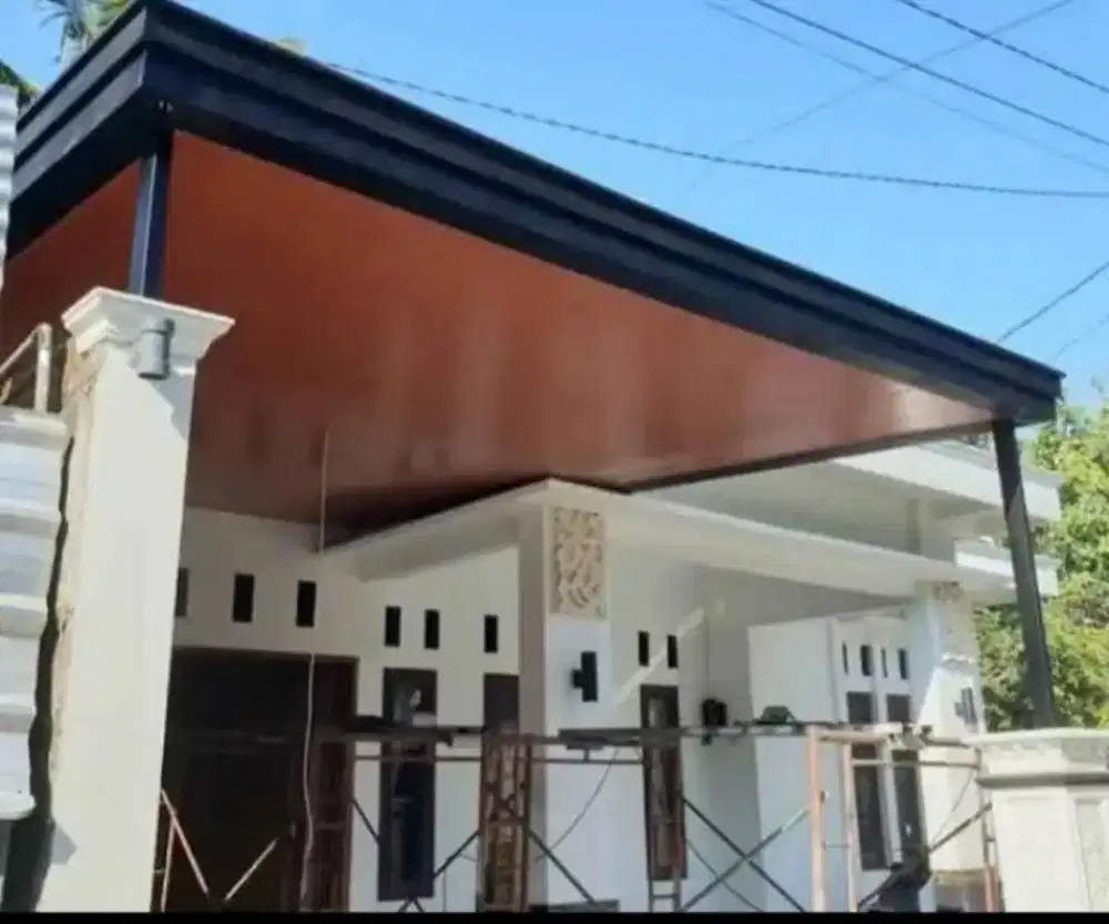Kanopi atap alderon rs
