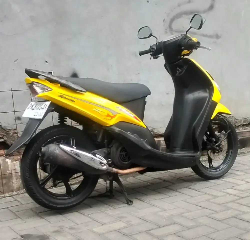 YAMAHA MIO SPORTY TAHUN 2004 CASH ONLY! TERIMA PAJAK OFF 10 TAHUN