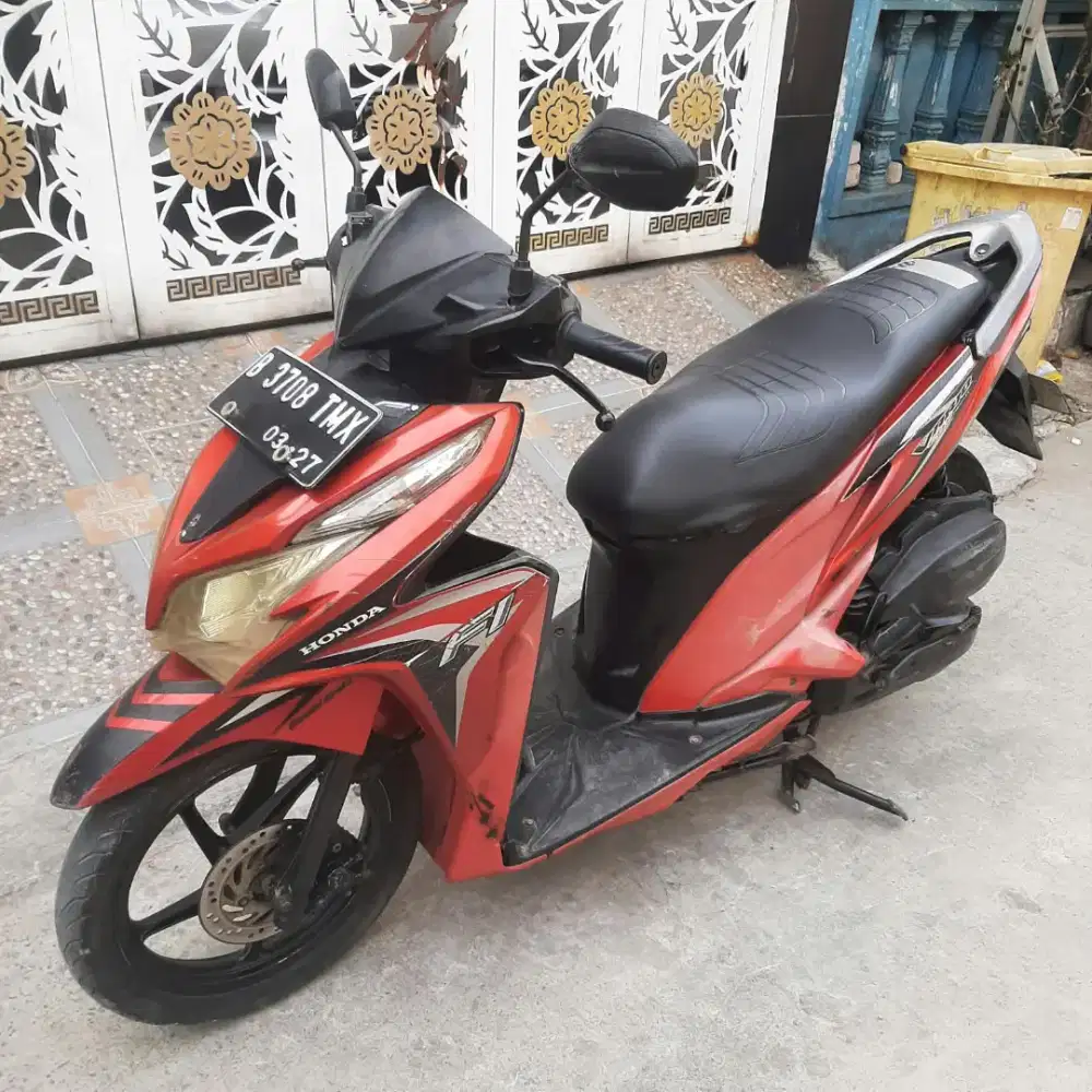 Honda Vario Old 125 2012 KZR ss lengkap plat B DKI, stater hidup