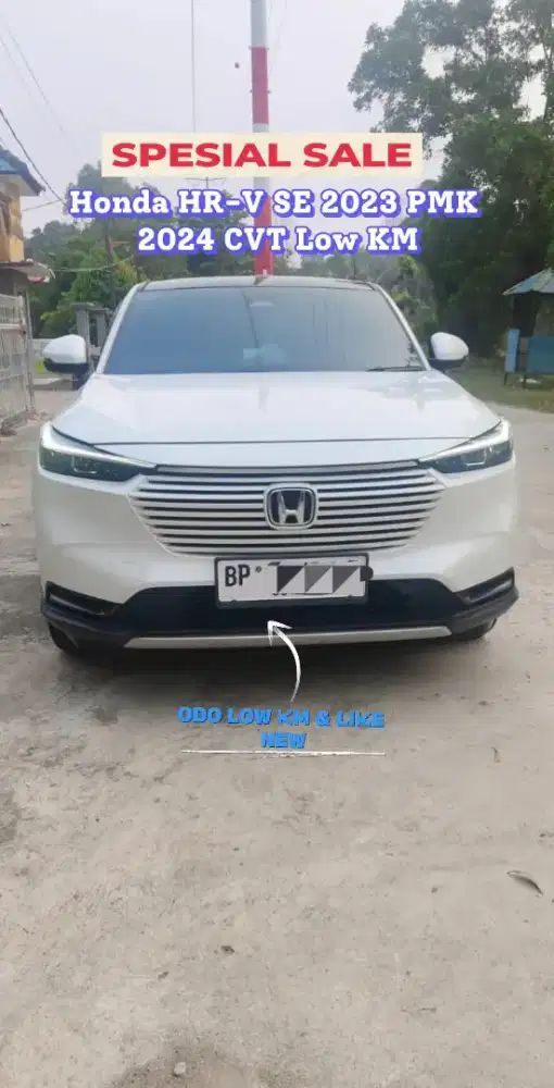 Jual Honda HR-V SE 2023 Pemakaian 2024 CVT Mulus Banget