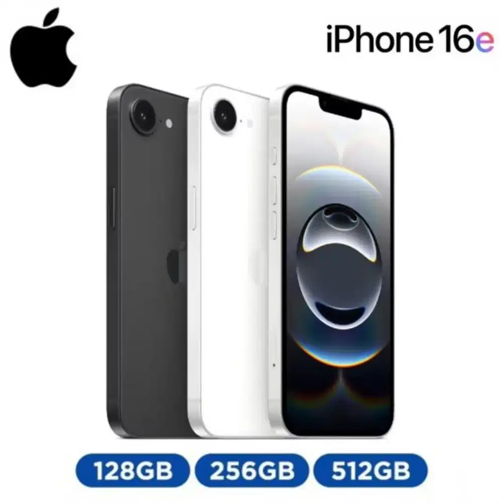 Iphone 16e -128gb - resmi ibox new bnib - DP cicilan non bi cheking