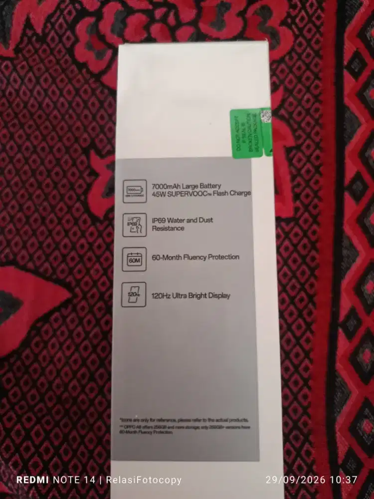 Hp baru oppo A6 ram 6 rom 256 pink