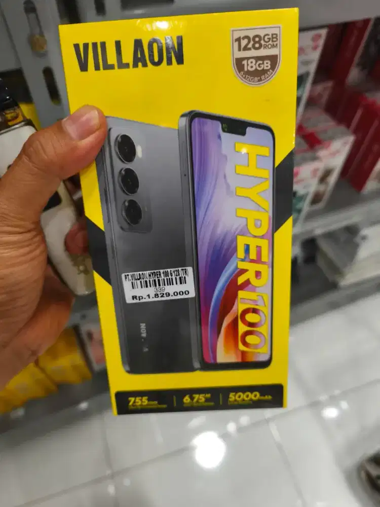 VILLAON HYPER 100 6/128GB | ATLANTIS DAHSYAT