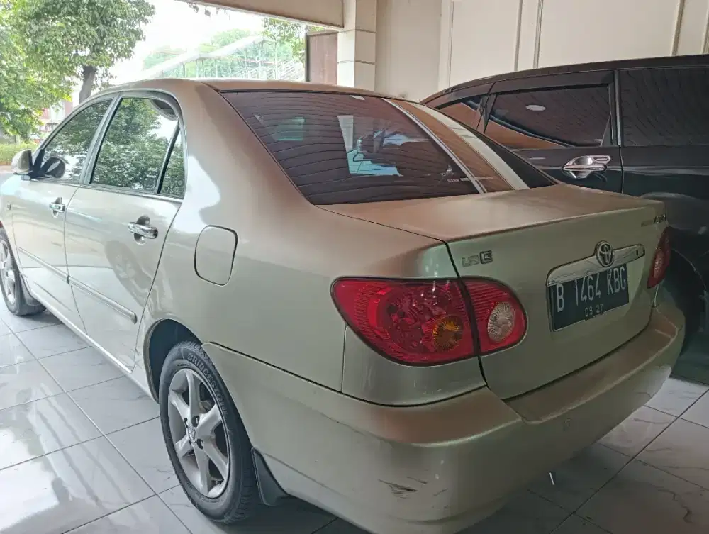 Toyota Altis G manual siap pakai tahun 2002