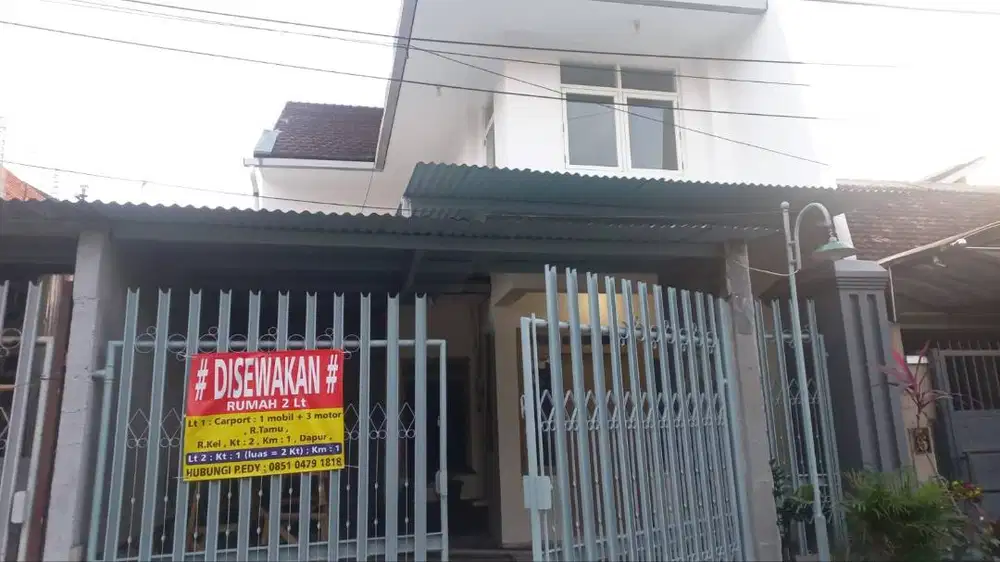 DISEWAKAN RUMAH MURAH, BAGUS, DEKAT KAMPUS UB, RUMAH SAKIT UB, PASAR