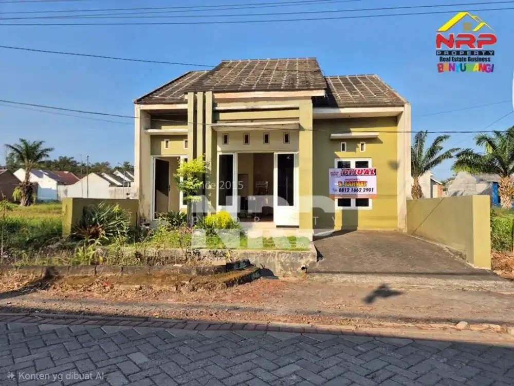 Dijual Rumah Baru Siap Huni di Genteng- Banyuwangi