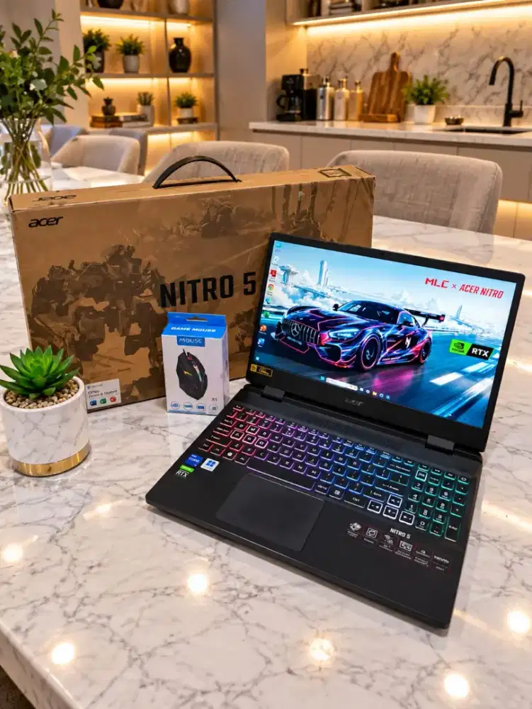 ACER NITRO 5-AN515-58 RGB GEN 12 NVIDIA RTX 3050 Fulset