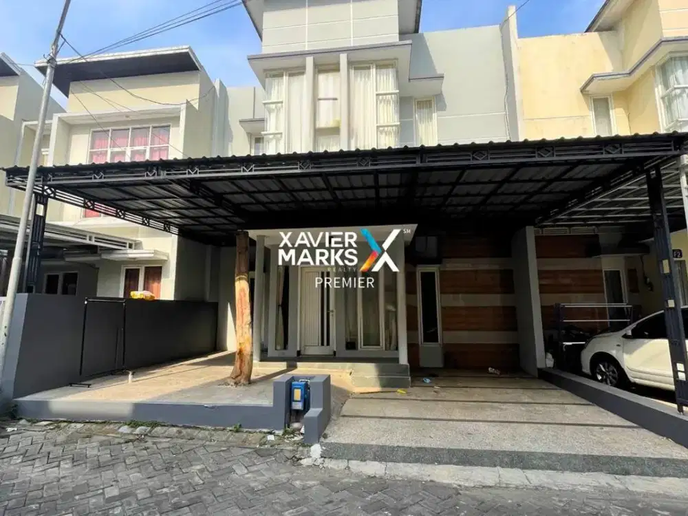 DIJUAL Rumah Modern 2Lt Ada Area Jemur Lantai 2 Siap Huni Keamanan 24 Jam Lingkungan Tenang dan Asri Dekat Kampus dan Raya Suhat di JL Ikan-ikan
