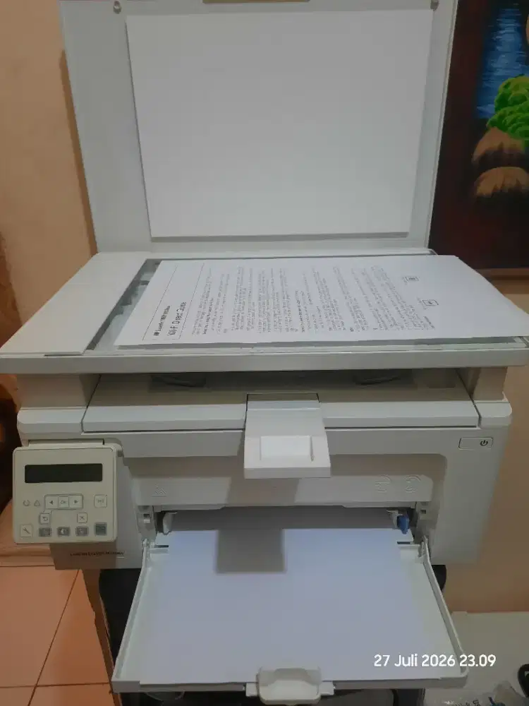 Fotocopy mini hp laserjet Mfp M130nw copy print scan wifi