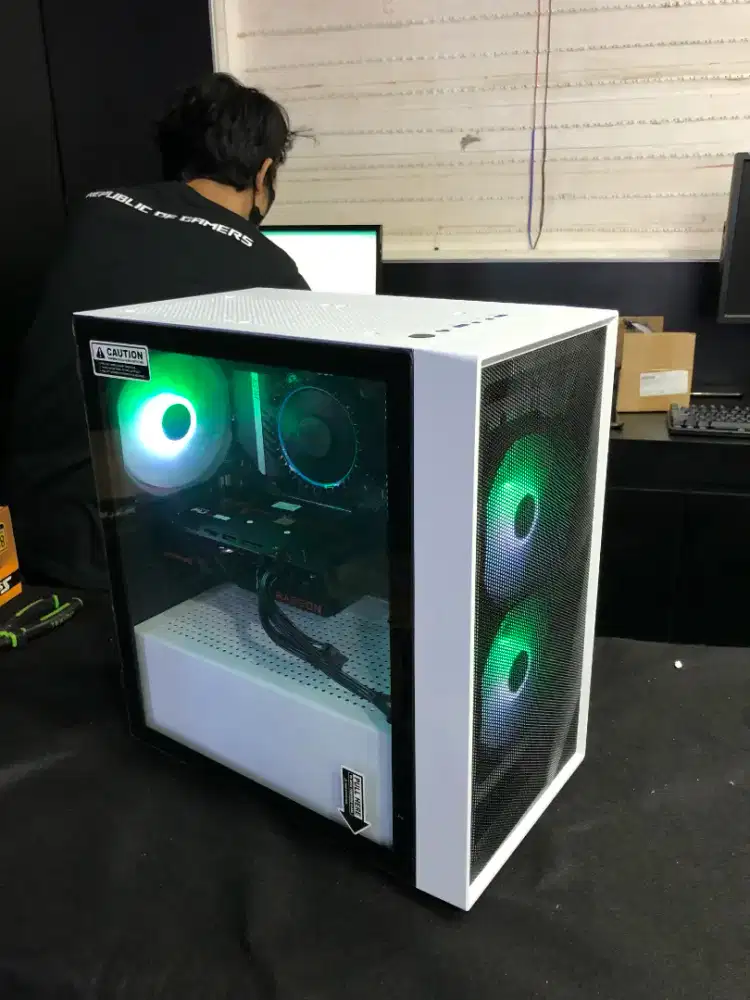 PC GAMING i3 rx6500xt 16gb ddr4 wifi 256gb nvme