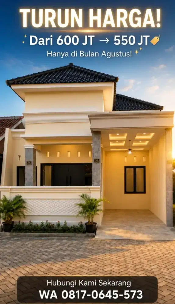 Rumah siap huni murah