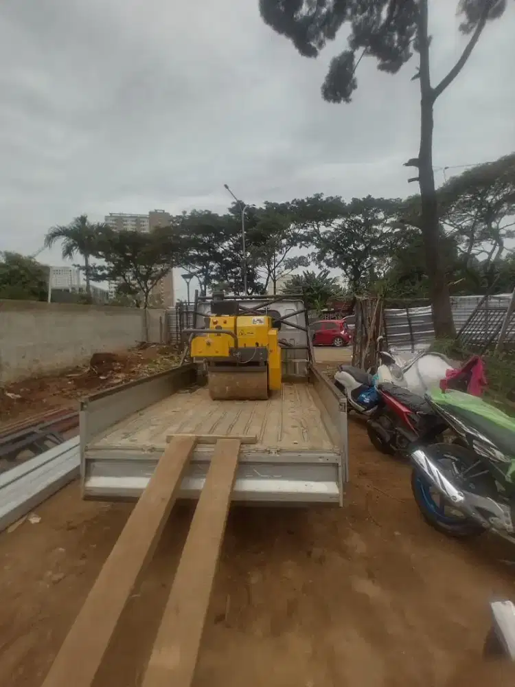 Baby roller 2ton mesin giling genset 5000watt