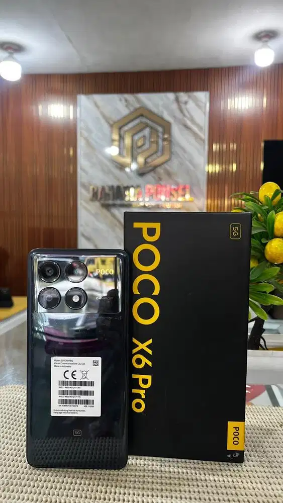 Poco X6 Pro 5G Ram 12+12Gb/512 Gb Fullset37543 Mulus Original 100%