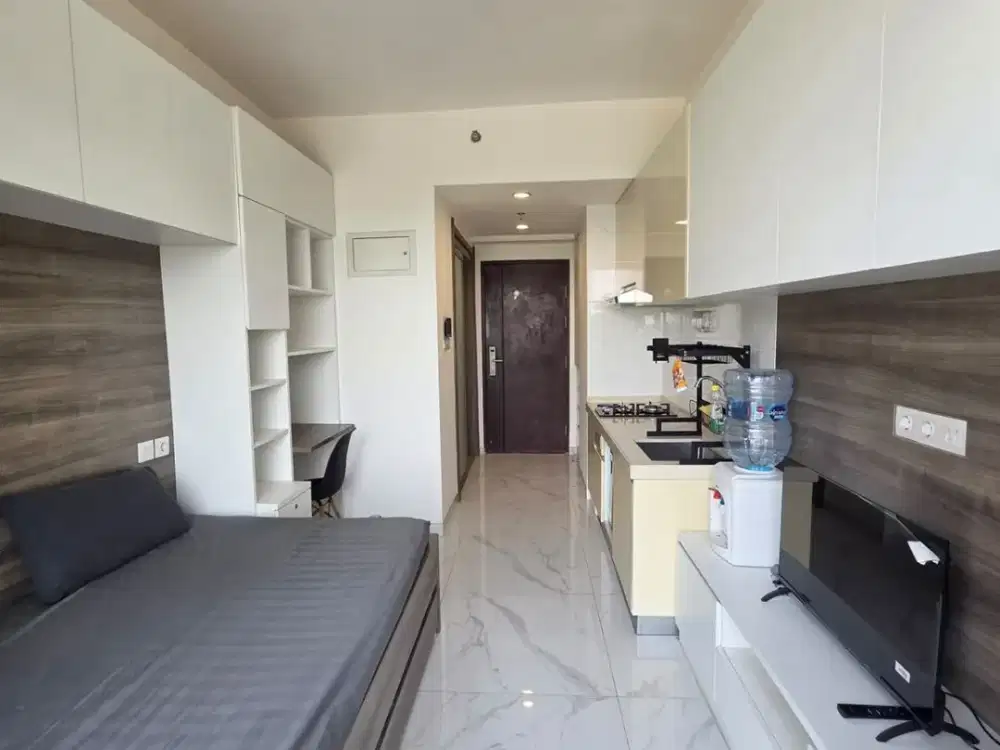 Disewakan / Dijual Apartemen Tipe Studio Full Furnished Sky House BSD – Tower Leonie