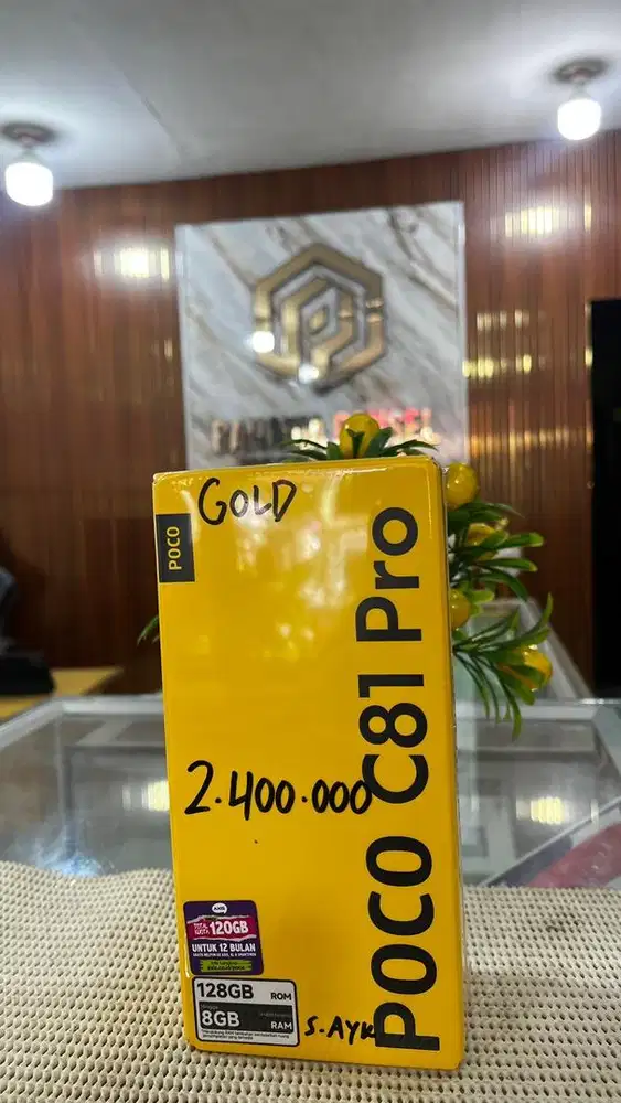 Poco C81 Pro Ram 8Gb 4+4/ 128 Gb BARU Garansi Resmi 15 bulan