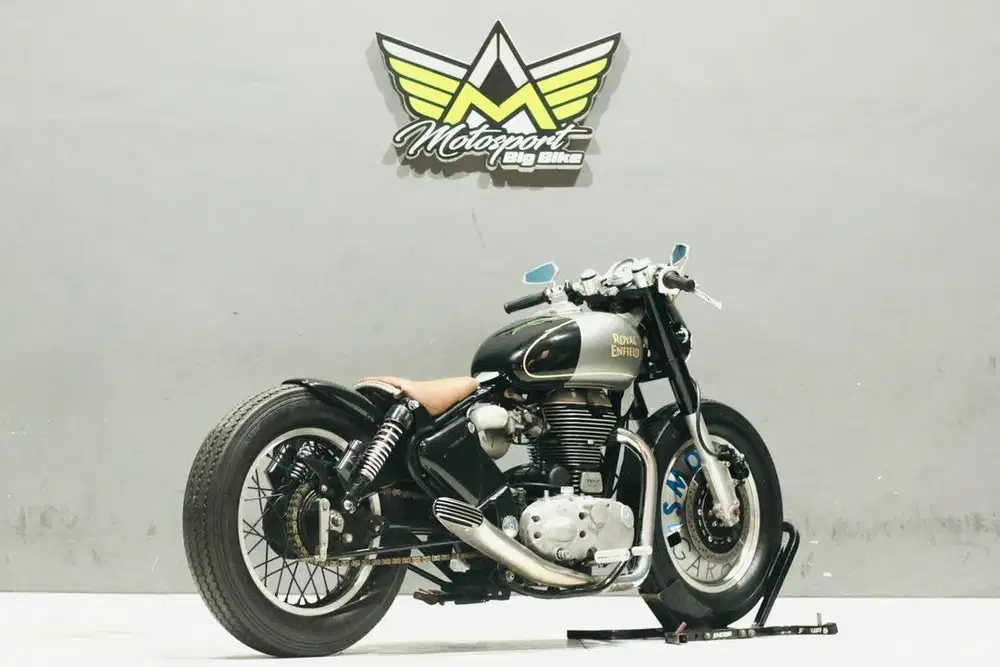 Royal enfield bullet classic 500 custom Rapi mesin sehat unit siap gas