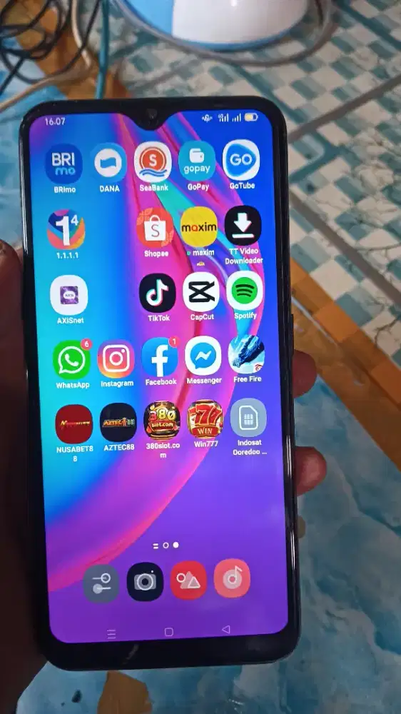 Oppo f11 ram 4 Rom 128 4G dual sim card (Batangan)