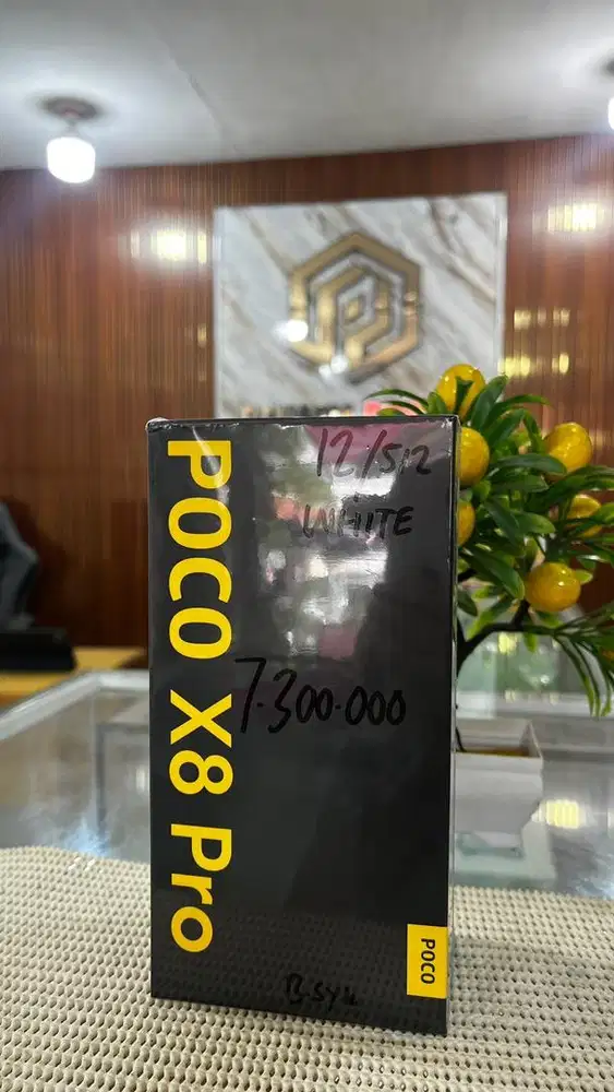 Poco X8 Pro 5G Ram 12+12 Gb/512 Gb BARU Garansi Resmi 15 Bulan