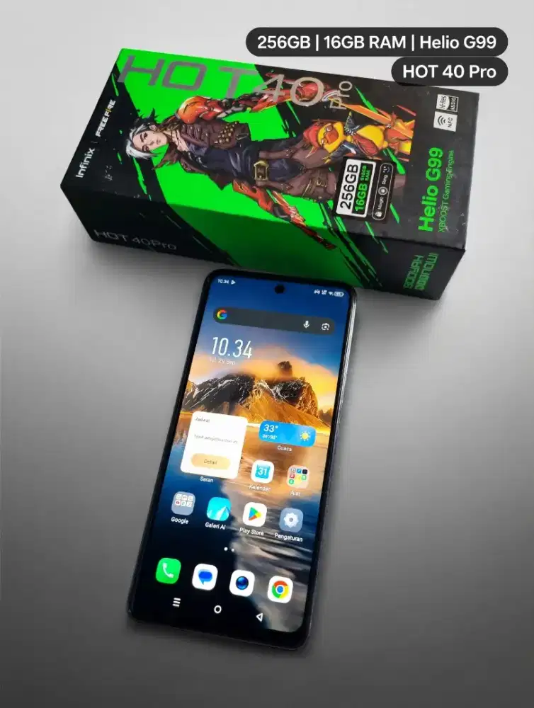 Infinix Hot 40 Pro 8/256 G99 6,78 5000mAh