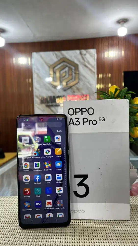 Oppo A3 Pro 5G Ram 8+8Gb/256Gb Fullset Mulus Original 100%