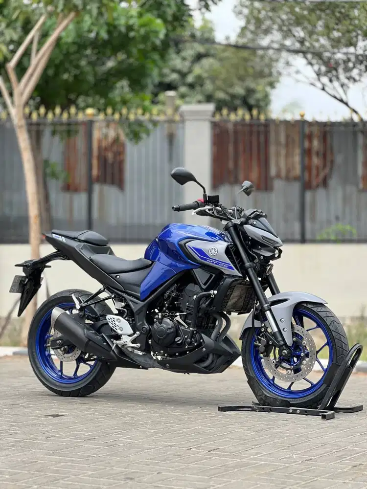 YAMAHA NEW MT25 2021 BIRU KM LOW PAJAK PANJANG LIKE NEW