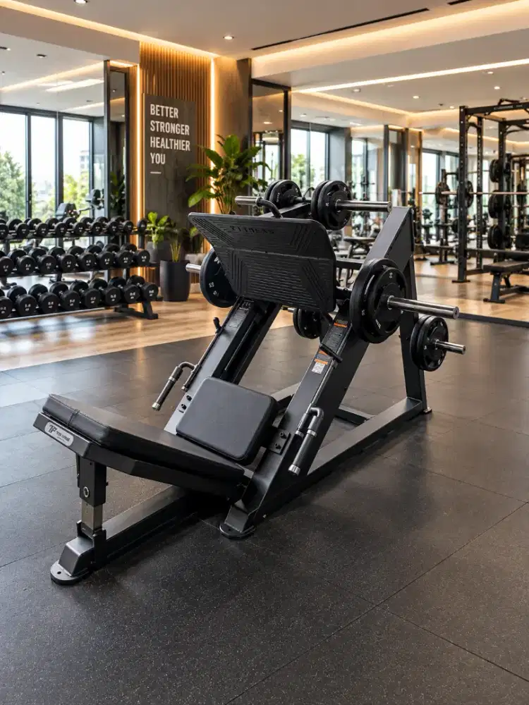 Leg press commersil untuk latihan leg day