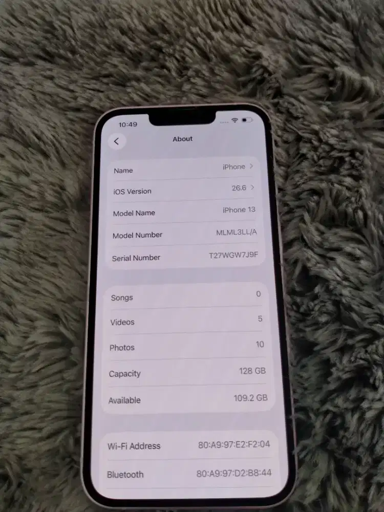 IPHONE 13 - 128GB - INTER