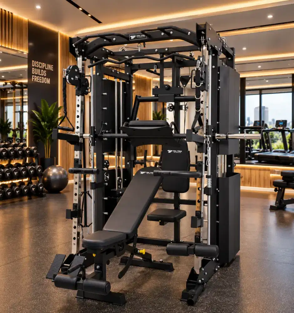 Multi gym merek total fitness ready