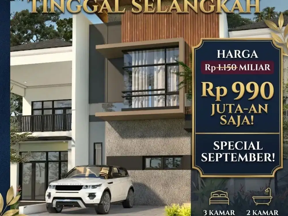 Rumah Nyaman Mandalajati 2 Lantai 900 Jt