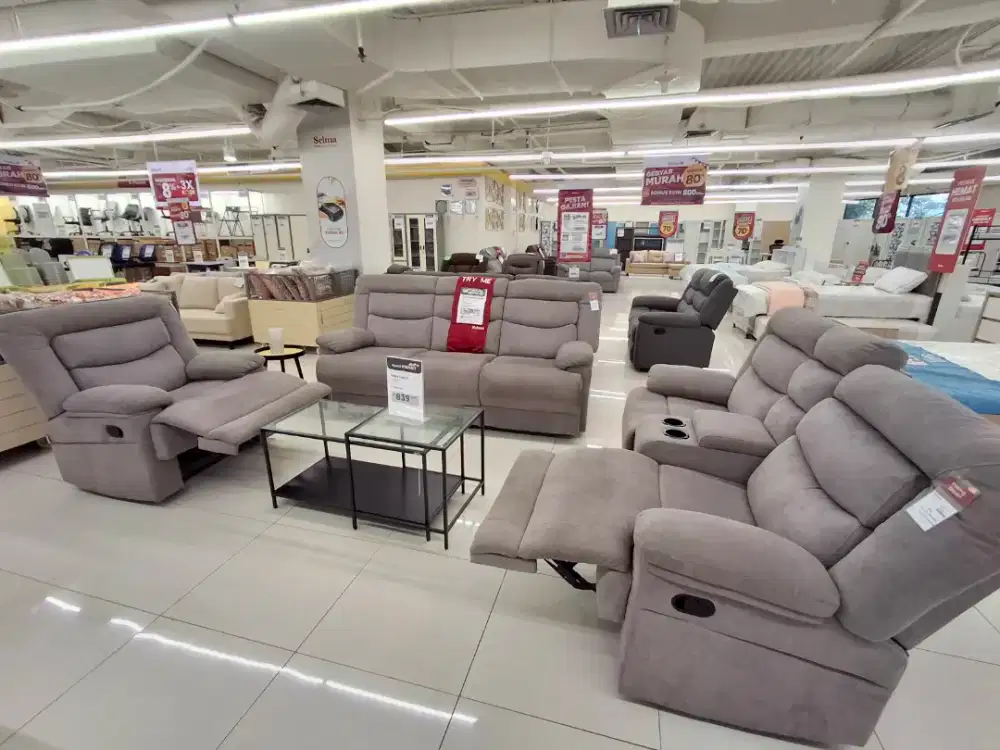 PROMO SOFA SET RECLINER