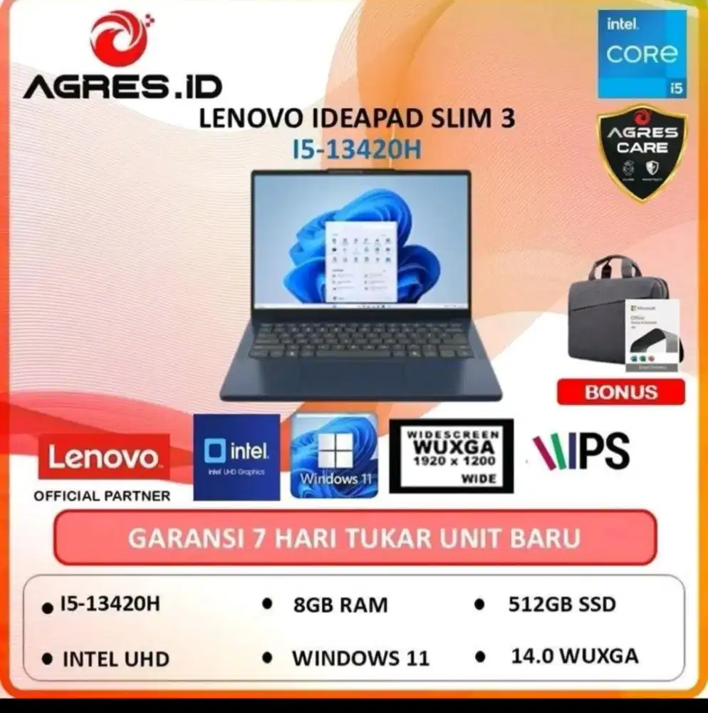 Laptop lenovo Ideapad gen 13 i5