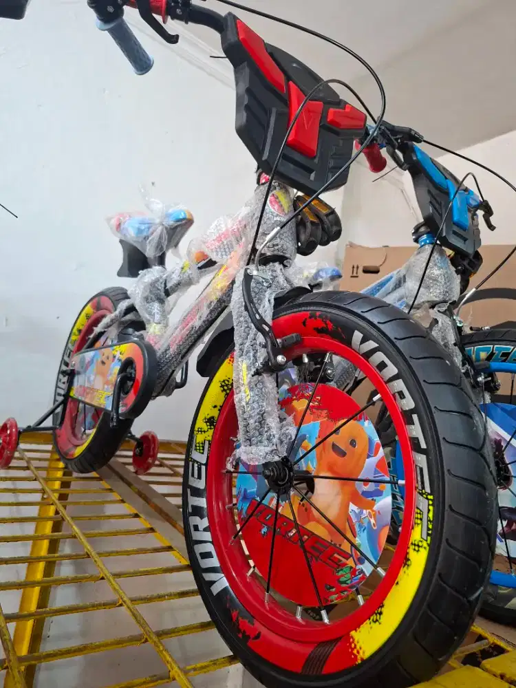 Sepeda Anak Sepeda BMX 16 Inch VORTEC ( BAN JUMBO 3.0 ) ( Musik )