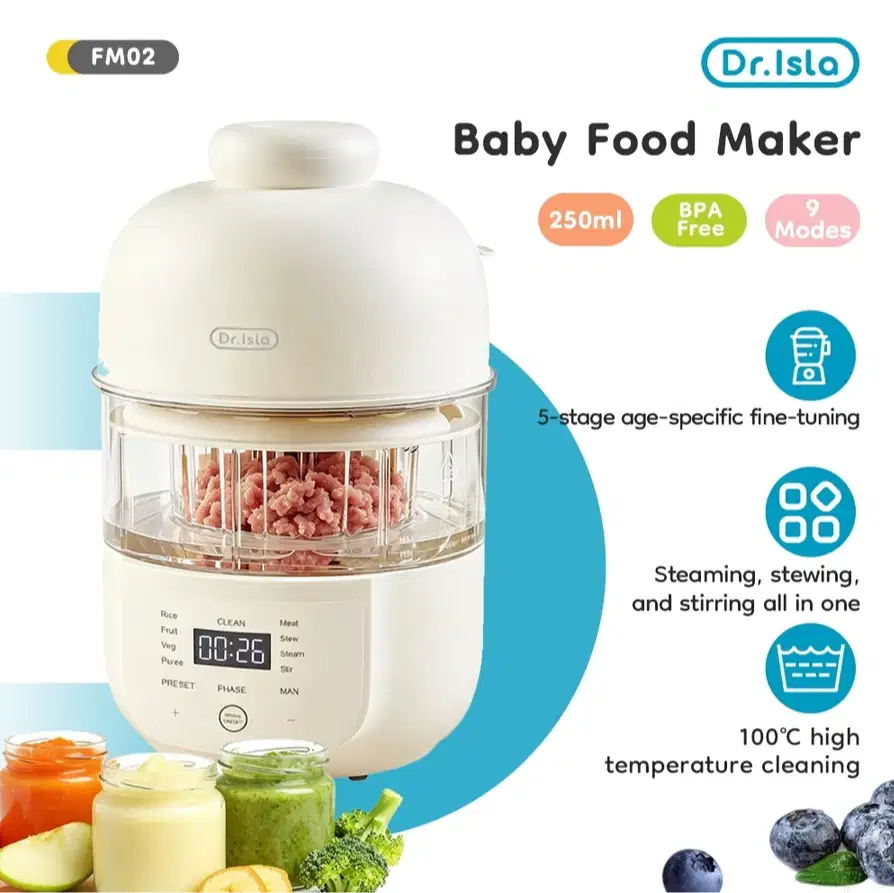 Jual Dr.isla Smart Baby Food Maker