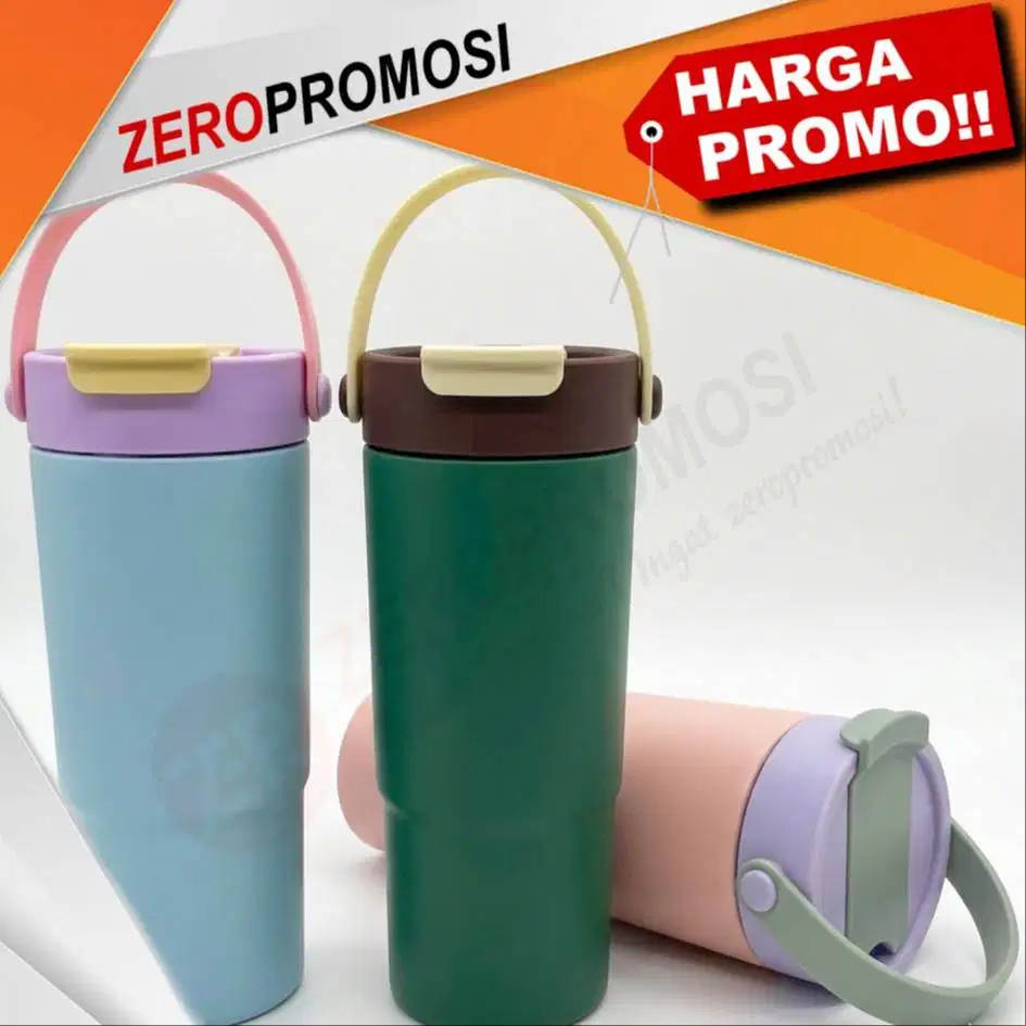 Tumbler Stainless Premium Slim Custom Logo untuk Souvenir Perusahaan