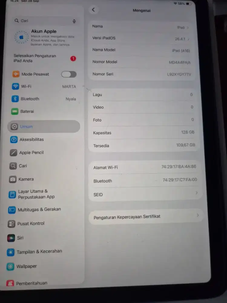 Ipad a16 gen 11 ibox