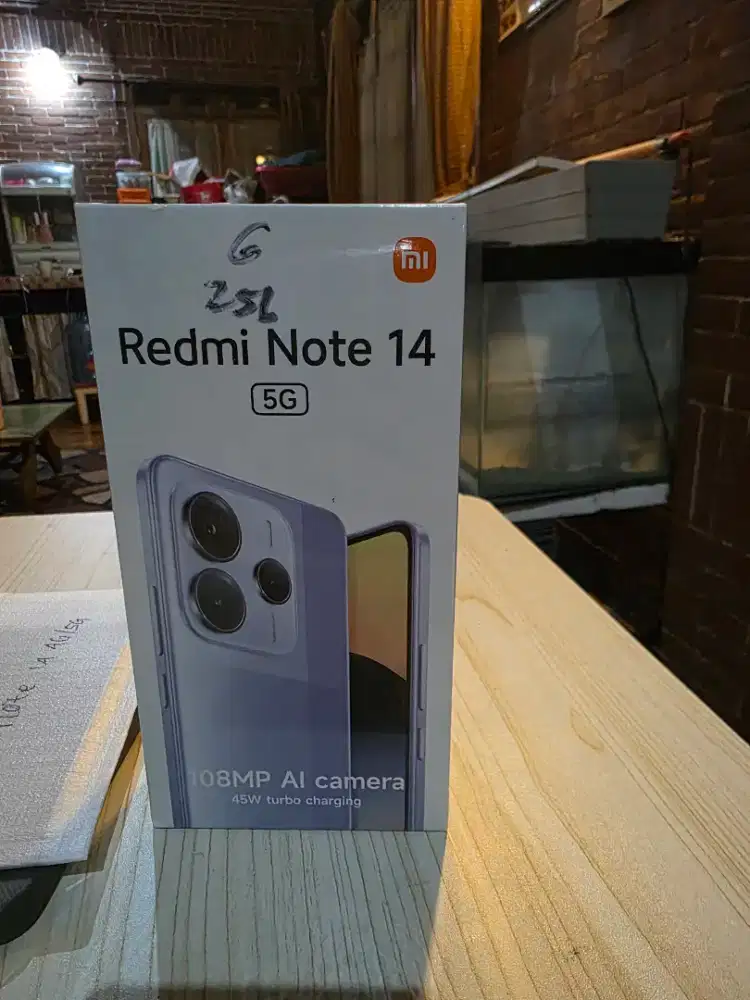 XIAOMI REDMI NOTE 14 5G 8/256 GB (2025) BLUE