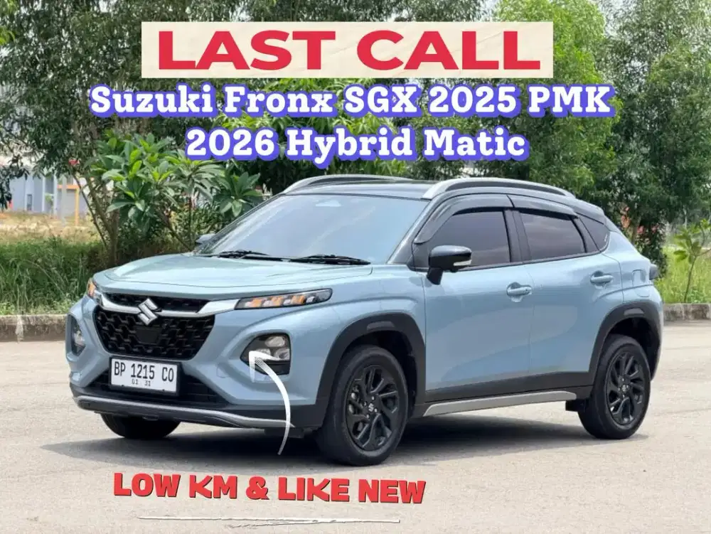 Jual Suzuki Fronx SGX 2025 PMK 2026 Hybrid Matic Like New