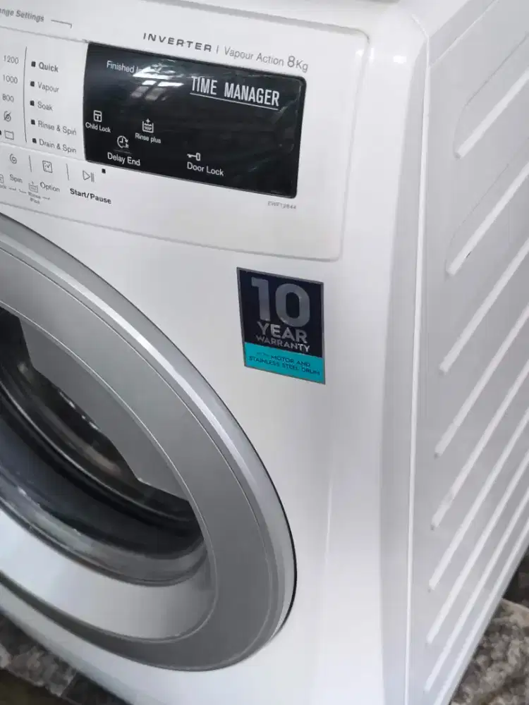 Mesin cuci electrolux 8 kg inverter