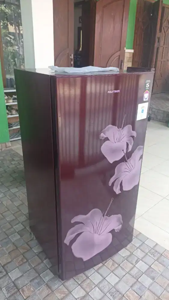 Kulkas bekas murah 1 pintu polytron