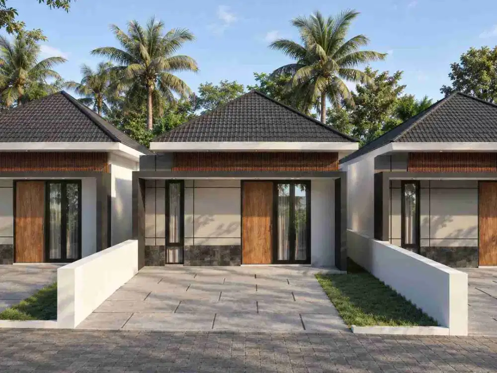 Rumah Siap Bangun Tropical Minimalis Modern 5 Menit Exit Tol Banyurejo