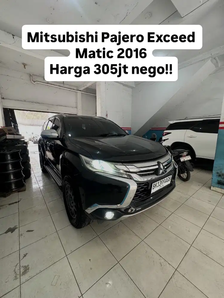 Mitsubishi Pajero Exceed Diesel Matic 2016 murah