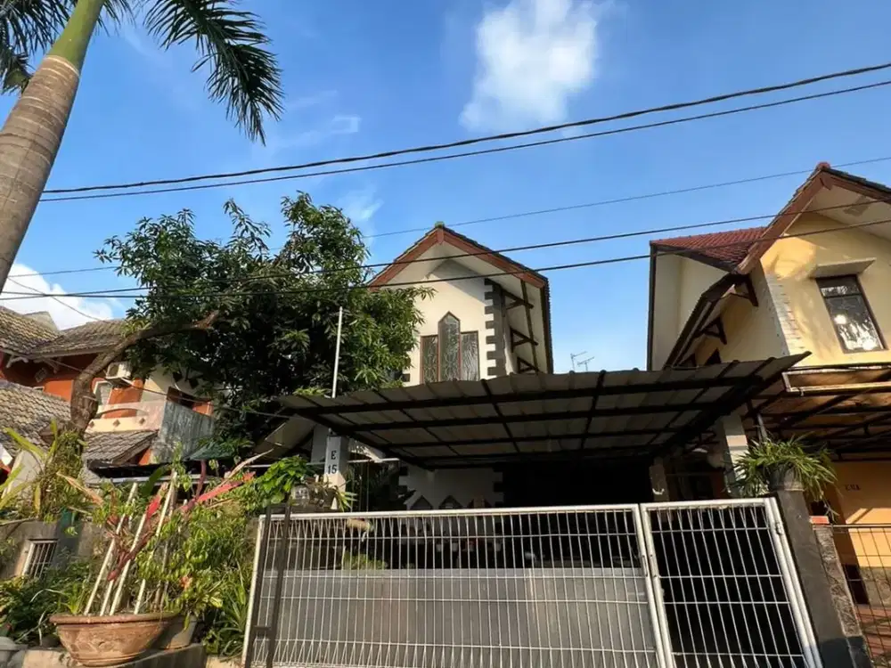 Rumah 2 Lantai 16 Mnt ke RS Mitra Keluarga Bekasi Hadap Timur J-56822