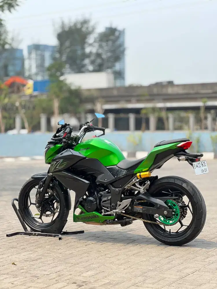 KAWASAKI Z250 FI HIJAU 2016 PAJAK PANJANG SIAP TOURING