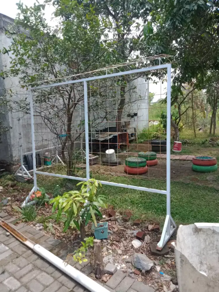 Dijual Rugi 2 Rak Pot Vertikal Garden L2xT2 mtr
