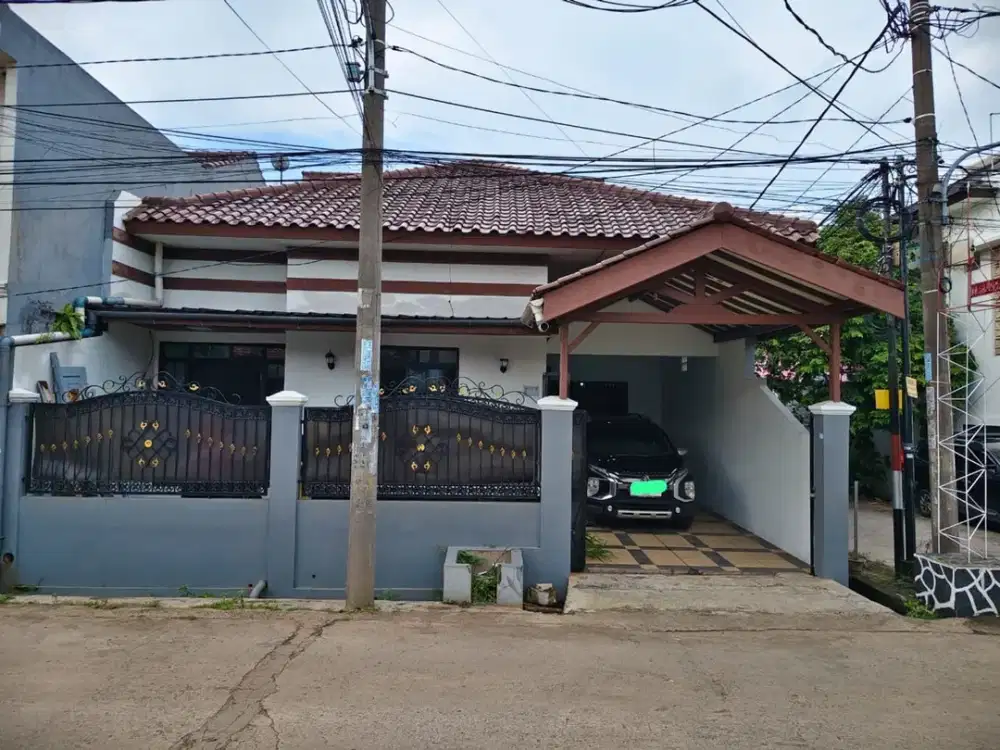 Rumah Siap KPR 10 Mnt ke RS Mitra Keluarga LT 125 Hadap Timur J-56466