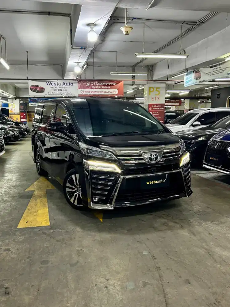 Low KM Toyota Vellfire 2.5 G ATPM 2019 nik 2018 Terawat