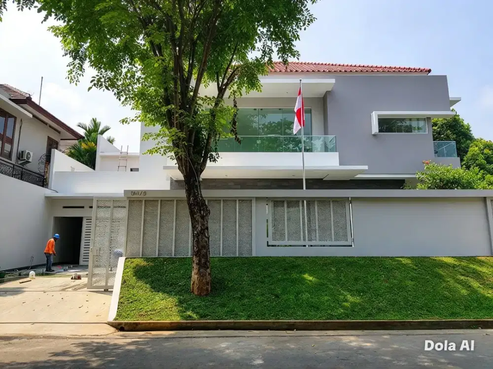Rumah Mewah Full Renov dgn Kolam Renang di Villa Cibubur Indah