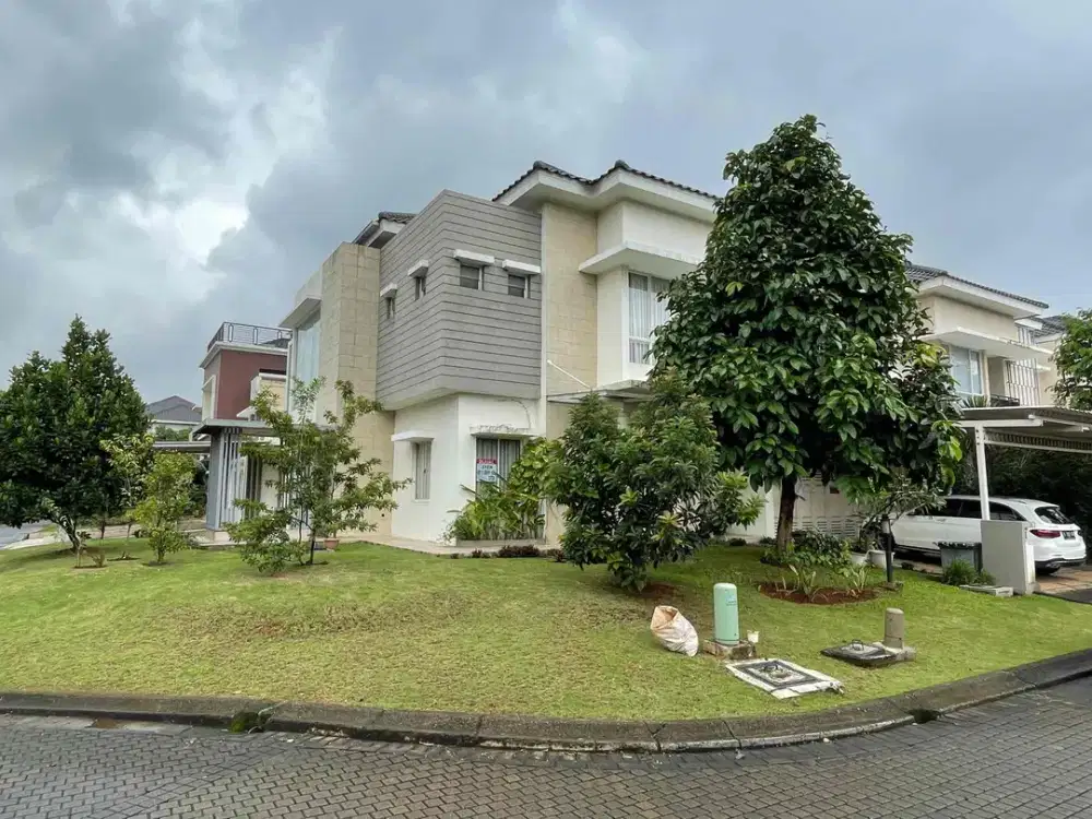 Dijual Rumah Mewah Hoek The Springs Gading Serpong, SHM LT 505