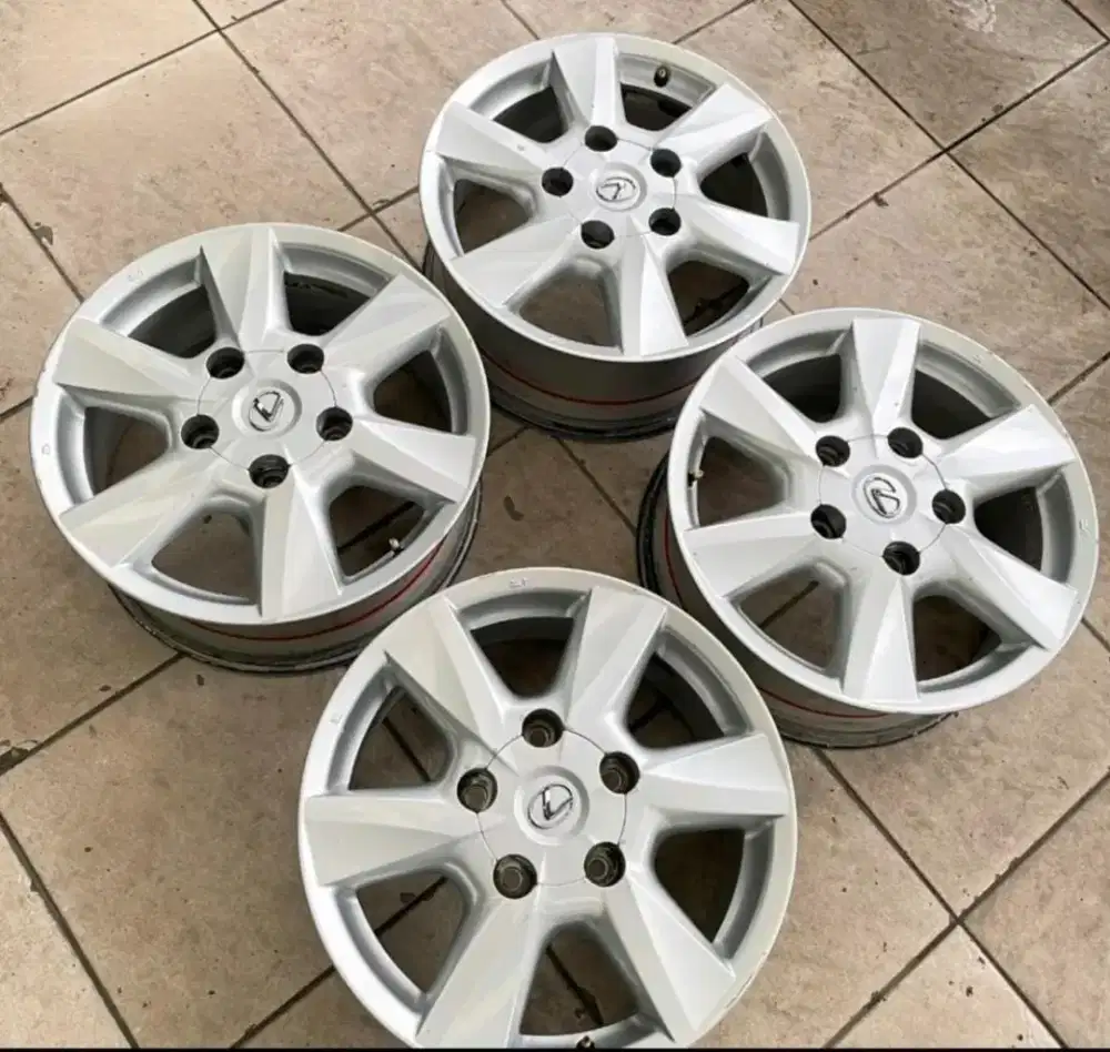Velg r18 original copotan lx570 lebar 8.5rata