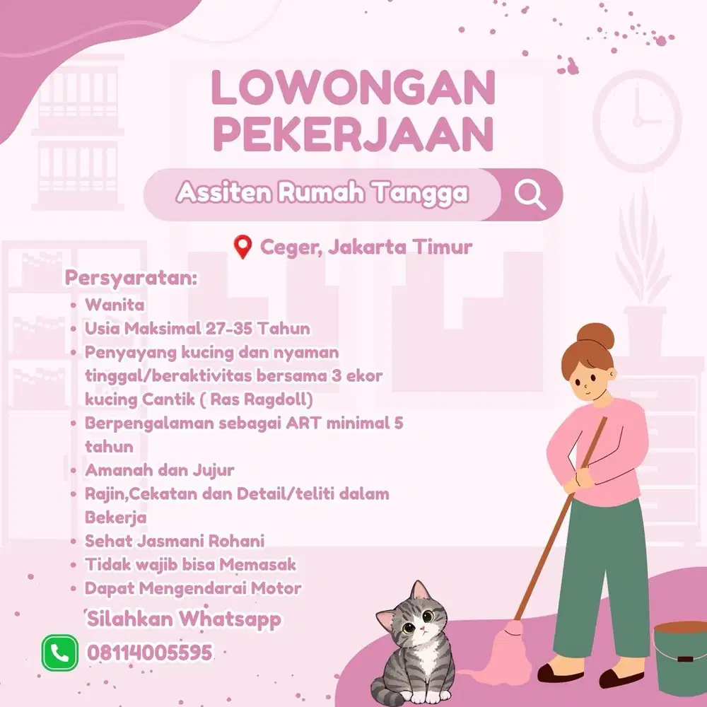 Lowongan Pekerjaan ART